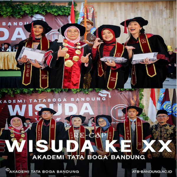 Wisuda ke-20 Akademi Tata Boga Bandung